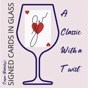 Jasper Blakeley – Signed Card In Glass