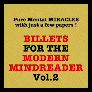 Julien LOSA – Billets for the Modern Mindreader Vol 2 ( Instant Download )