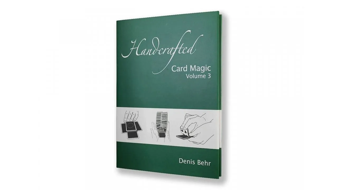 Denis Behr – Handcrafted Card Magic Vol 3 ( Instant Download )