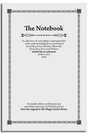The Notebook by Will Houstoun