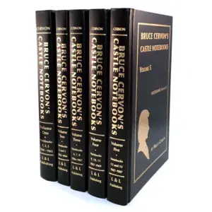 Bruce Cervon Castle Notebooks by Bruce Cervon ( 5 Books , Instant Download )