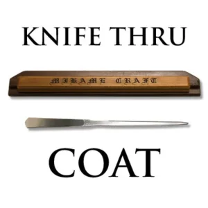 Knife thru Coat by Mikame