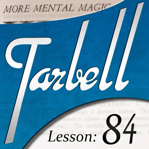 Dan Harlan – Tarbell 84 – More Mental Magic ( Instant Download )