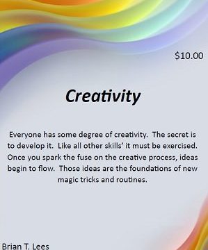 Brian T. Lees – Creativity (official PDF)
