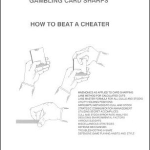 Scott Edward Lane – Gambling Card Sharps: How to Beat a Cheater ( Instant Download )