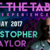 Christopher Taylor – At The Table Live Lecture (May 17th, 2017)