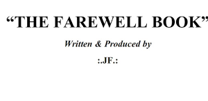 Farewell Book by Jerome Finley