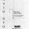 Made In France by David Stone