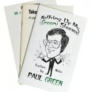 Nothing Up My (Green) Sleeves by Paul Green ( Instant Download )