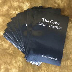 The Orne Experiments By Todd Landman ( Instant Download )