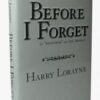 Before I Forget by Harry Lorayne