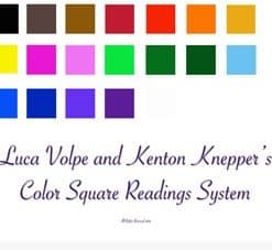 Color Square Readings System by Luca Volpe & Kenton Knepper