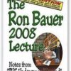 Ron Bauer 2008 Lecture Notes