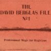 The David Berglas File 1 by Peter Warlock