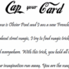 Cap your Card by Olivier Pont