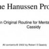 The Hanussen Proof by Bob Cassidy