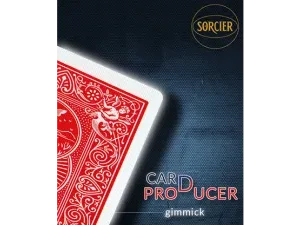 Card Production Gimmick by Sorcier Magic ( Instant Download )