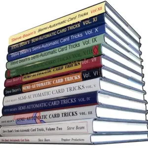 Semi-Automatic Card Tricks, Vol. 1-12 Complete Set by Steve Beam ( Instant Download )