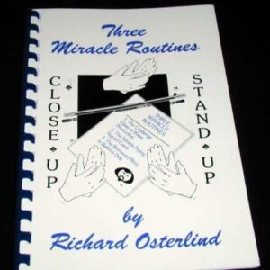 Three Miracle Routines by Richard Osterlind ( Instant Download )