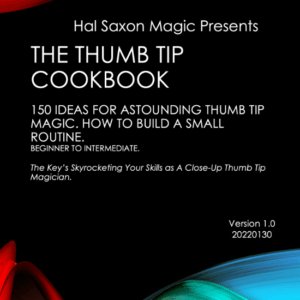 The Thumb Tip Cookbook by Hal Saxon ( Instant Download )