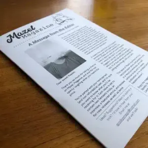 Back Issues by Spooky Nyman (Mazel Magazine Vol 1 - Issue 1 , Instant Download )