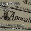 Apocalypse Now! by Rudy Tinoco ( Season 3 , Instant Download )
