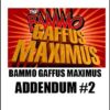 Bammo Gaffus Maximus Addendum 2 by Bob Farmer ( Instant Download )