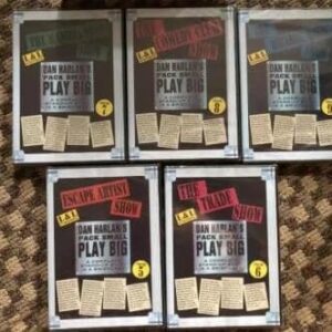 Packs Small , Plays Big by Dan Harlan ( 9 Vols , Instant Download )