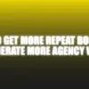 How To Get More Repeat Bookings & Generate More Agency Work - The Netrix ( Instant Download )
