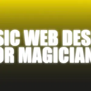 Basic Web Design For Magicians - The Netrix ( Instant Download )