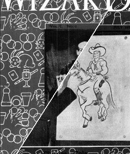 Wizard Magazine (1947 - 1956) by George Armstrong ( Instant Download )