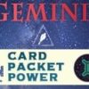Gemini Four Card Pocket Power by Conjuror Community.