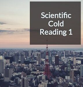 Scientific Cold Reading 1 by Dave Arch ( Instant Download )