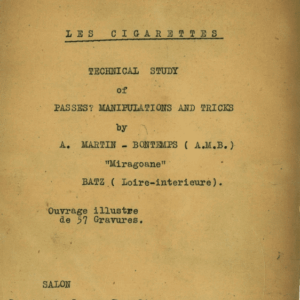 Cigarettes, Bontemps, Ceillier by Jean Hugard