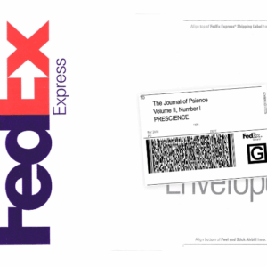 The Journal of Psience by Michael Weber (Vol 2 – Issue 1 )