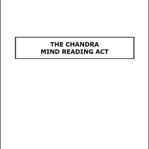Chandra Mind Reading Act by James S. Harto.