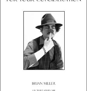 For Your Consideration by Brian Miller