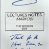 Lecture Notes The Session 2023 by Markobi ( Instant Download )