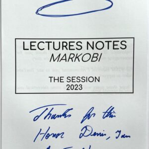 Lecture Notes The Session 2023 by Markobi ( Instant Download )