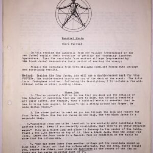 Kannibal Kards by Karl Fulves.