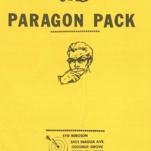 The Paragon Pack by Syd Bergson