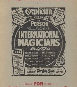 Publicity for Magicians by Robert E. Bernhard.