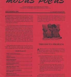 Modus Pocus - A Journal of Playing Card Problems and Methods ( Instant Download )