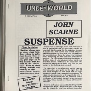 Underworld by Karl Fulves ( Instant Download )