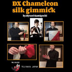 DX Chameleon Silk Gimmick by Ryusei Kamiguchi & Tejinaya Magic.