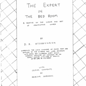 The Expert in the Bedroom by Jerry Sadowitz