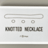 Knotted Necklace by JT.