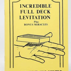 Incredible Full Deck Levitation Plus Bonus Miracles by Ken Krenzel.
