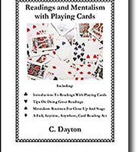 Readings and Mentalism with Playing Cards by C. Dayton.