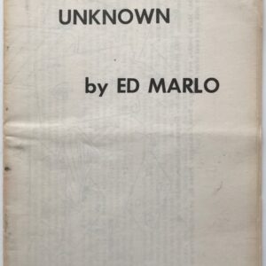 Unknown by Edward Marlo